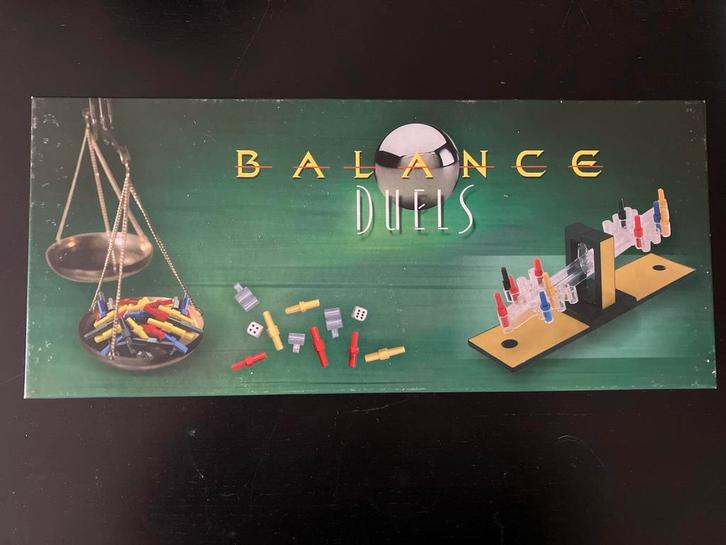 Balance Duel - Mens Erger Je Niet op de wipwap, Hobby en Vrije tijd, Gezelschapsspellen | Bordspellen, Gebruikt, Een of twee spelers