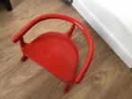 Vintage Ikea kleuterstoeltje rood, Ophalen of Verzenden, Zo goed als nieuw, Overige typen