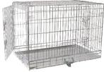 Hondenbench verzinkt (Large), Dieren en Toebehoren, Ophalen, Zo goed als nieuw, 75 tot 110 cm, 65 tot 100 cm