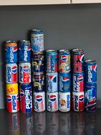 Jaren 90 Pepsi blikjes - 22 stuks, Ophalen of Verzenden, Zo goed als nieuw, Verpakking