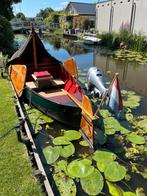 Zalmschouw fanny Jochem smid 8pk honda, Watersport en Boten, Platbodems, Ophalen, Gebruikt, Staal, Benzine