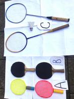 Diverse tafeltennis,badminton,tennis,strandtennis rackets, Ophalen of Verzenden, Zo goed als nieuw, Racket, Overige merken