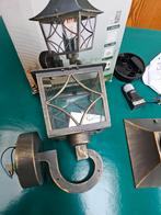 Buitenlamp vintagemodel, Tuin en Terras, Buitenverlichting, Ophalen, Licht-donker-sensor, Wandlamp, Netvoeding