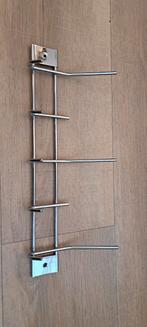 Metalen Wandkapstok met 5 Haken, Wandkapstok, Ophalen of Verzenden, Zo goed als nieuw, Minder dan 100 cm