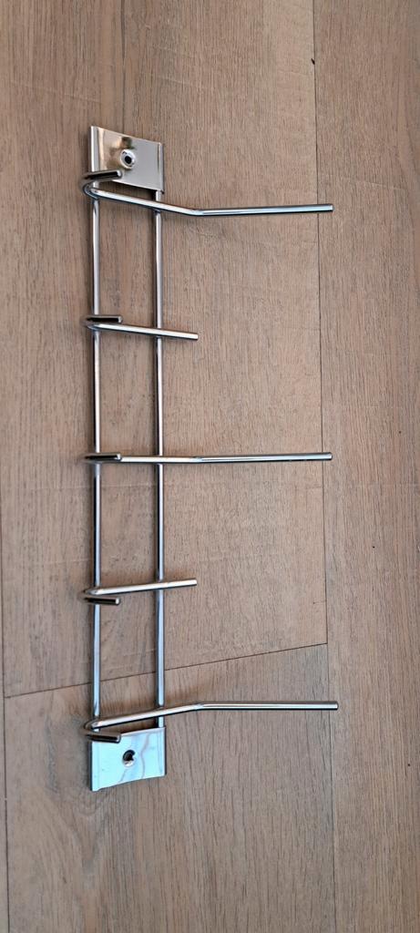 Metalen Wandkapstok met 5 Haken, Huis en Inrichting, Woonaccessoires | Kapstokken, Zo goed als nieuw, Wandkapstok, Minder dan 100 cm