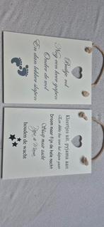 2 Borden Babykamer Decoratie, Ophalen of Verzenden, Zo goed als nieuw, Wanddecoratie