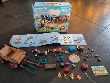 Playmobil 9477 spirit set Lucky's vader en wagen Leuke speel beschikbaar voor biedingen