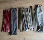 Assortiment tentstokken tunneltenten, Caravans en Kamperen, Ophalen, Gebruikt