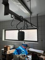 Hangend slagersrek / vleeshaak‑systeem – plafondrek, Ophalen