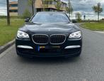 BMW 7-Serie (f01-f02) 740i 320pk Aut 2013 Zwart, Auto's, BMW, Origineel Nederlands, Te koop, 5 stoelen, 320 pk