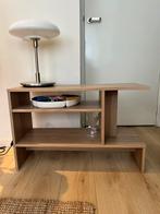 Moderne IKEA bijzettafel, Ophalen, 50 tot 100 cm, Rond, Zo goed als nieuw