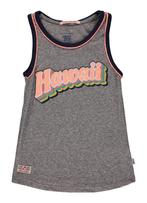 America Today Gisa singlet tanktop grijs Hawaii maat 170-176, America Today, Meisje, Nieuw, Ophalen of Verzenden