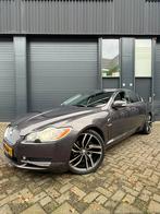 Jaguar XF 3.0 V6 AUT 2008 Grijs NAP Youngtimer, Auto's, Automaat, 238 pk, Achterwielaandrijving, Zwart
