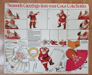 Season's greetings from your Coca-Cola bottler - jaren '70 beschikbaar voor biedingen