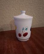 Hans Wagner dekselpot, eierdopjes, kop & schotel, pindastel, Huis en Inrichting, Gebruikt, Keramiek, Overige typen, Ophalen of Verzenden