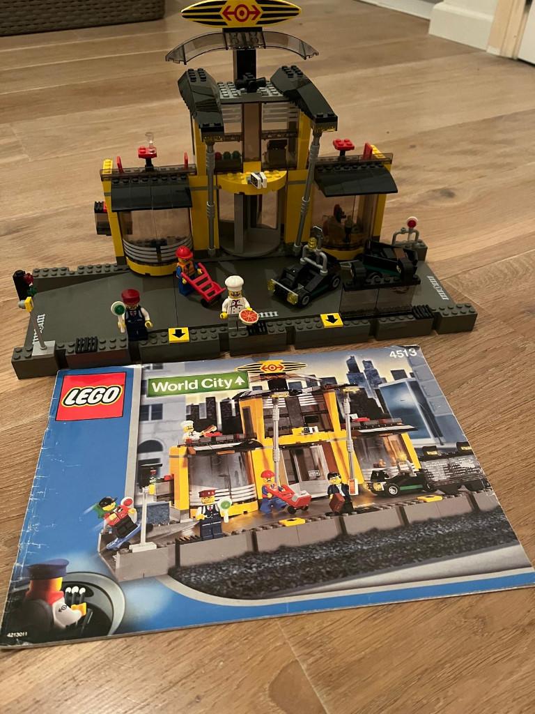 lego trein 4513, Kinderen en Baby's, Speelgoed | Duplo en Lego, Ophalen of Verzenden, Gebruikt, Complete set, Lego