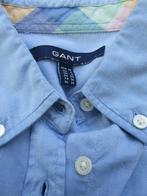 Blauw getailleerd Gant bloesje maat 34, valt als M, Blauw, GANT, Maat 38/40 (M), Ophalen of Verzenden