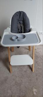 Stokke Steppe Stoel met Accessoires, Ophalen, Zo goed als nieuw, Meegroeistoel, Afneembaar eetblad