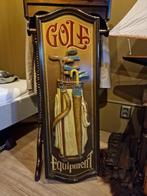 Prachtig Vintage Golf Equipment bord, Ophalen of Verzenden, Huis en Inrichting