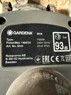 Grasmaaier Merk Gardena  + grastrimmer, Cirkelmaaier, Gebruikt, Elektrische grasmaaier, Ophalen of Verzenden