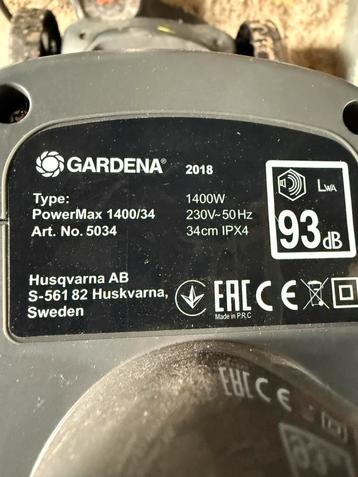 Grasmaaier Merk Gardena  + grastrimmer beschikbaar voor biedingen