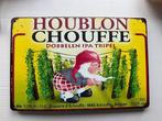 Houblon Chouffe Reclamebord Bier Dobbelen IPA 30 bij 20, Ophalen of Verzenden, Gebruikt, Reclamebord, Plaat of Schild, Overige merken