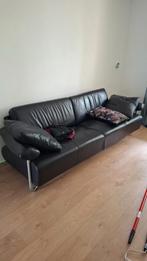 Lederen Harvinc bank 210 breed., 90 cm, 210 cm, Tweepersoons, Ophalen of Verzenden