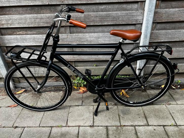 Mooie 28st Inch Cortina U4 Matzwarte met 61 cm frame, Fietsen en Brommers, Fietsen | Heren | Herenfietsen, Zo goed als nieuw, Overige merken