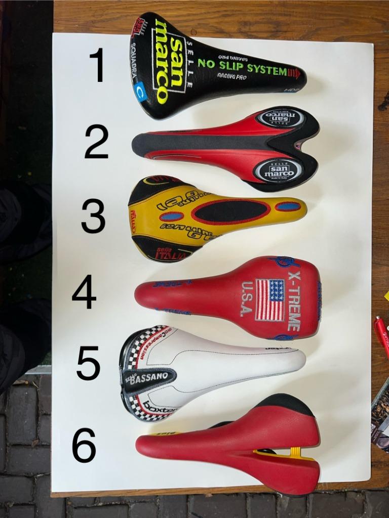 Race zadels retro/vintage (NOS), Fietsen en Brommers, Fietsonderdelen, Ophalen of Verzenden, Nieuw, Zadel