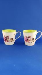 2x koffiemok, kopje Marjolein Bastin, Hallmark. 6A6, Huis en Inrichting, Keuken | Servies, Tweedehands verkoop, Tweedehands verkoop