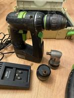 Festool CDD 12 FX boormachine in originele koffer, Doe-het-zelf en Verbouw, Boormachine, Gebruikt, Ophalen of Verzenden, Variabele snelheid