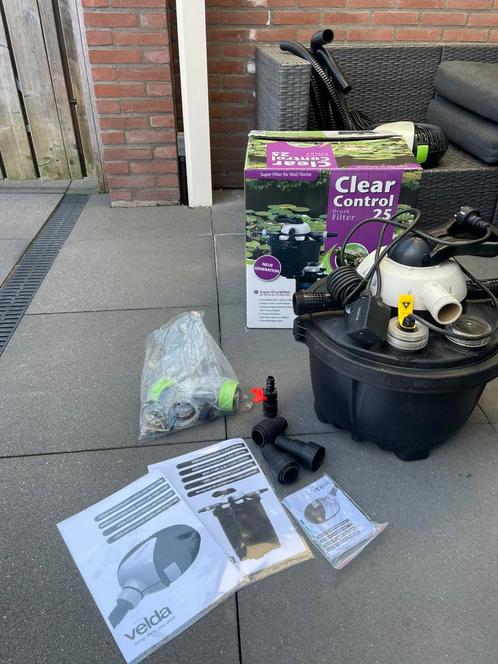 Velda vijverfilter & vijverpomp netjes compleet set, Tuin en Terras, Vijver-toebehoren, Zo goed als nieuw, Vijverfilter, Ophalen