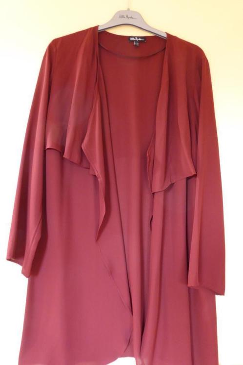 Nieuwe elegante bordeaux rode wrap Ulla Popken maat 50 52, Kleding | Dames, Grote Maten, Nieuw, Overige typen, Rood, Ophalen of Verzenden