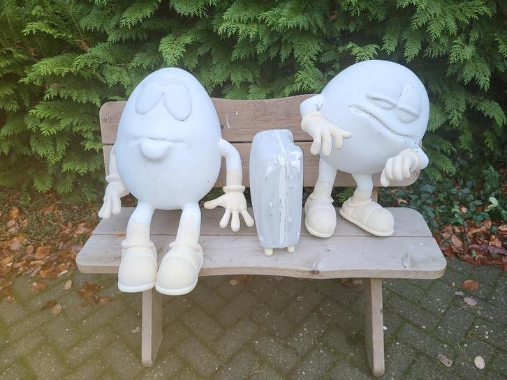 Leuke m&m reclame beelden/reclameborden., Verzamelen, Merken en Reclamevoorwerpen, Zo goed als nieuw, Reclamebord, Ophalen of Verzenden