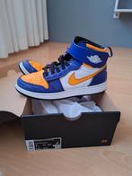 air jordan 1 hi (lakers) maat 40 origineel met doos, Gedragen, Ophalen of Verzenden, Sneakers of Gympen, Air Jordan