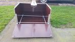 Werpkist te huur met warmtelamp, Dieren en Toebehoren, Hondenhokken, Ophalen, Gebruikt, 75 tot 110 cm, Minder dan 65 cm