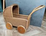 Poppenwagen/kinderwagen, rotan, Ophalen, Gebruikt