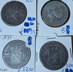 Rijksdaalder 1874 Nederland Willem 3, Koning Willem III, Verzenden, Zilver, Losse munt