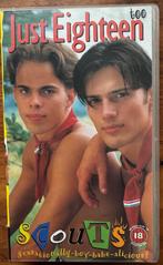 VHS Just 18 too - Scouts Vintage Gay Homo LHBGT+ Erotiek, Vanaf 16 jaar, Ophalen of Verzenden, Zo goed als nieuw, Filmhuis