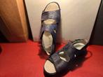 Waldläufer Blauwe Sandalen maat 40, Kleding | Dames, Schoenen, Ophalen of Verzenden, Zo goed als nieuw, Blauw, Sandalen of Muiltjes