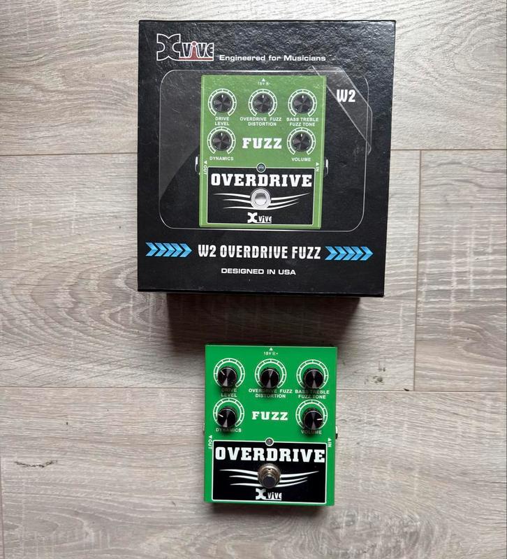 Xvive W2 Overdrive Fuzz - Gitaar & Bas, Muziek en Instrumenten, Effecten, Gebruikt, Distortion, Overdrive of Fuzz, Ophalen of Verzenden