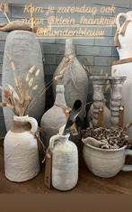 Decoratieve Potten en Vazen Set, Huis en Inrichting, Woonaccessoires | Vazen, Wit, Aardewerk of Porselein, Ophalen of Verzenden