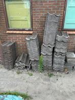 Dakpannen betonnen sneldekkers, Doe-het-zelf en Verbouw, Ophalen, Gebruikt, Steen of Klei, 15 m² of meer