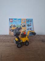 Lego Creator Bouwvoertuigen 31041, Ophalen of Verzenden, Zo goed als nieuw, Complete set, Lego