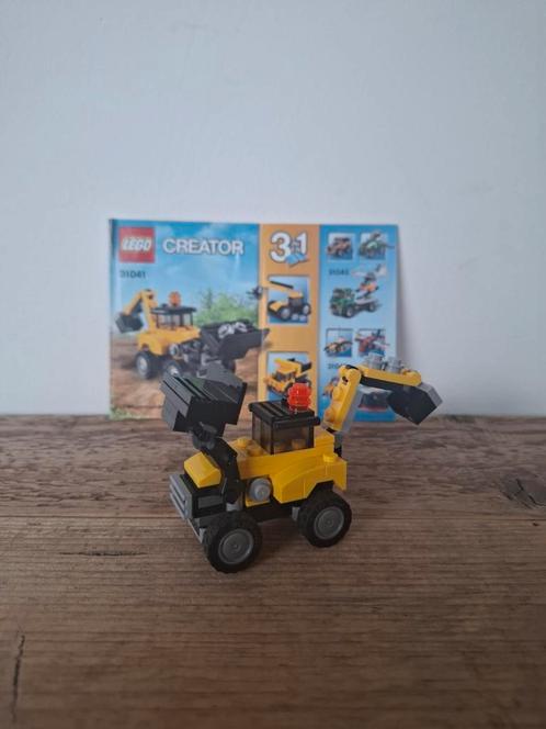 Lego Creator Bouwvoertuigen 31041, Kinderen en Baby's, Speelgoed | Duplo en Lego, Zo goed als nieuw, Lego, Complete set, Ophalen of Verzenden