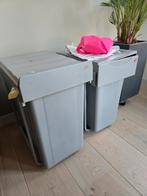 2x Inbouw prullenbak Wesco, 40 liter of meer, Ophalen of Verzenden, Kunststof, Minder dan 50 cm