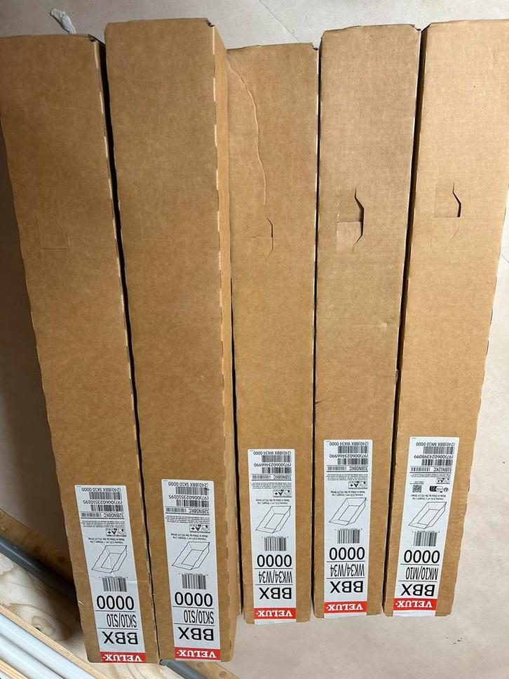 7 VELUX Dakraamfolie - Nieuw in verpakking, Doe-het-zelf en Verbouw, Overige Doe-het-zelf en Verbouw, Nieuw, Ophalen of Verzenden