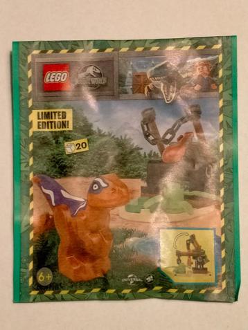 Jurassic World Lego Limited Edition dino zakje bag figuur beschikbaar voor biedingen