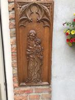 Antiek gestoken paneel, Antiek en Kunst, Kunst | Beelden en Houtsnijwerken, Ophalen of Verzenden