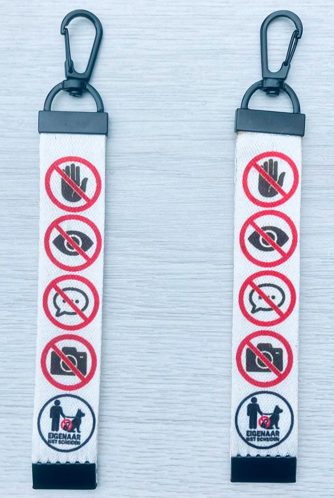 Signalisatiehanger hulphond of assistentiehond, Dieren en Toebehoren, Hondenriemen, Nieuw, Ophalen of Verzenden